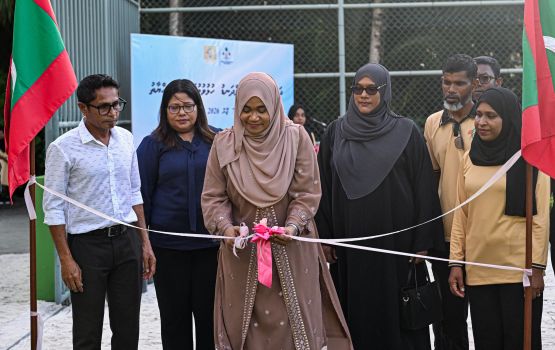 Dharanboodhoo futsal dhandu Madam Sajidha hulhuvvaadhevvaifi 