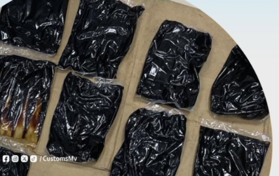 MVR 6 million worth Hashish oil seized from VIA