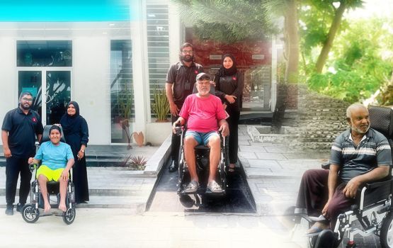 BM in ithuru 30 wheelchair hadhiyaakohffi