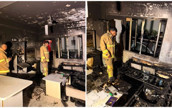 Hulhumalé alifaanuge haadhisaa: Alifaanuge asarukuri kudakudhinnaaeku 5 meehun hospital ah