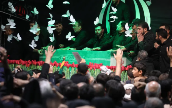 Iran ge kureege leader Khamenei ge janaazaage fahathugaivaa siyaasee adhi dheenee message thah