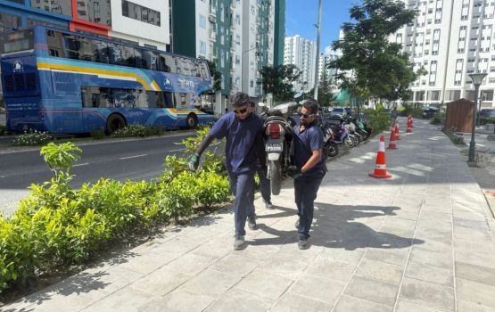Hulhumale' ge dhuvaaruthakugai gavaaidhaa hilaafah park kohfaivaa ulhandhuthah fuluhun tow kuran fashaifi