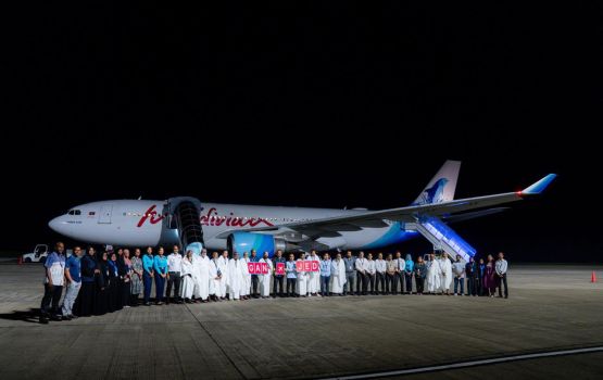 259 umraaverinnaa eku Addu in Jidha ah furathama umra flight furaifi