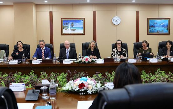 Raajje aa Australia ge gulhun 'Rasmee partnership' akah badhalu kuranee