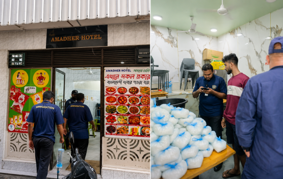 Cafe' aai take away hidhumaiydhey thanthanun  28 bidheyseeaku faaskoh 8 meehaku hayyarukoffi 