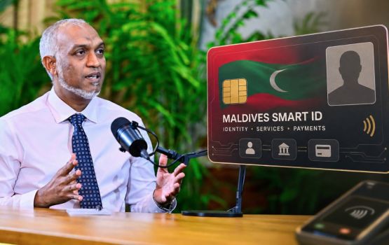 Raajje ah smart ID card tha;aarafukoh e card in faisaa dhekkene goives hadhanee
