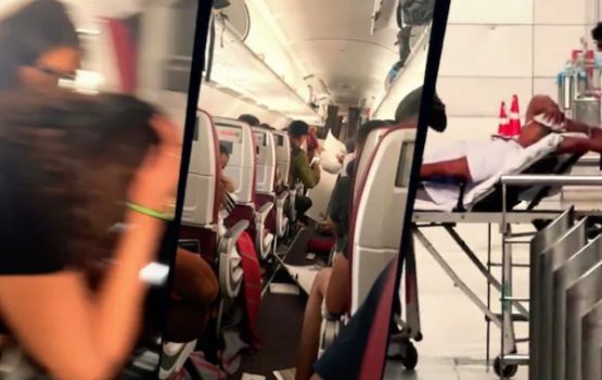 Air India ge flight akah ai baaru lolhumehgai 17 meehakah aniyaa vejje