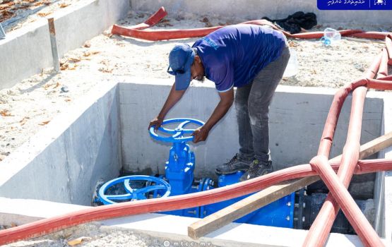 Boduthakurufaanu maguge pump station thah commission kuran fashaifi