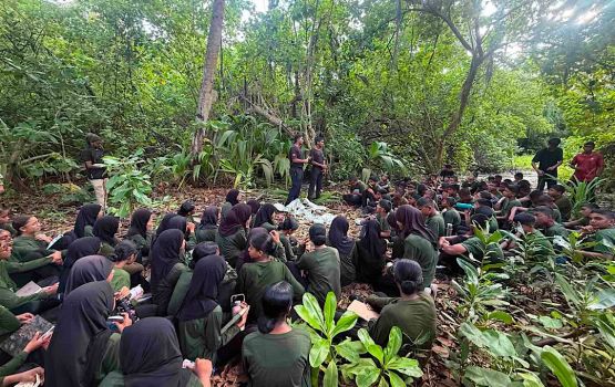 Addu cadet camp: Kaana vihavegen gina dharivarun thakeh admit koffi!