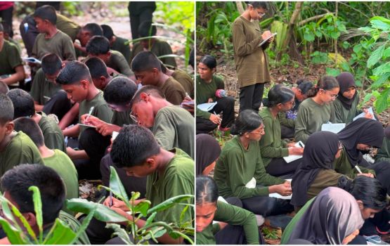 Addu cadet camp gai dharivarunthakeh kaanaa vihavi massala HRCM in balan fashaifi