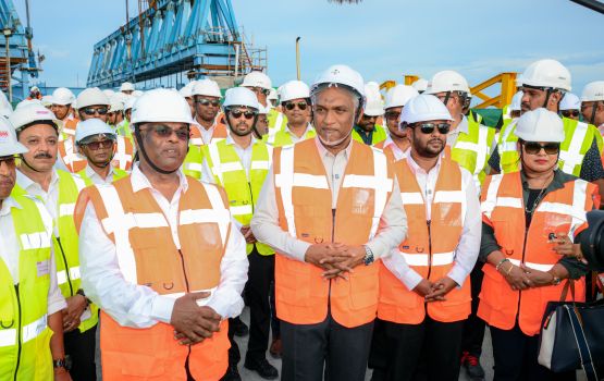 Thilamale' bridge akee raajje aai India ge varugadha gulhun dhakkuvaidhey mashroou eh: Raees