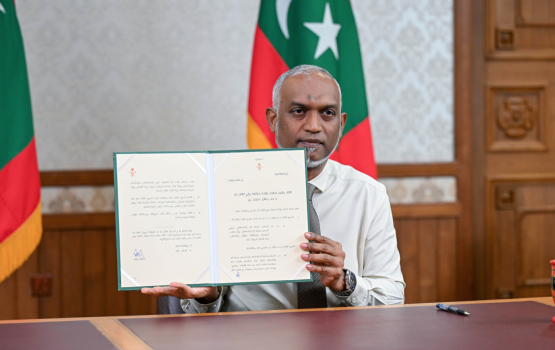 Beyruge Tour Operator inge athun GST negumuge islaahu Raeesuljumhooriyyaa thasdheegu kuravvaifi
