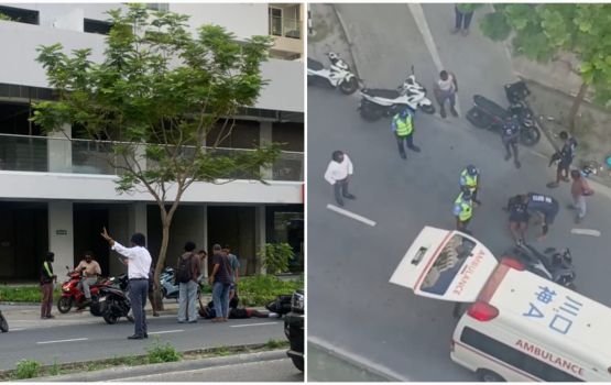 Hulhumale' gai accident eh hingai dhe meehakah aniyaavehje