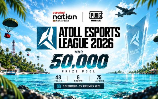 Raajjeyge hurihaa atholhakah hulhuvaalaigen baahvvaa Ooredoo nation ge atoll  league koh kuriah dhanee 