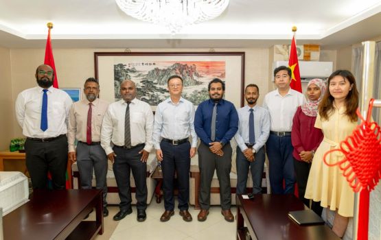 Bridge belehettumuge thamreenah Dhivehi engineerun China ah