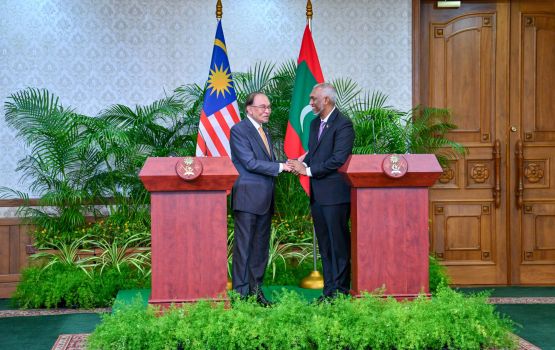 Raajje-Malaysia viyafaari ebbasvumuge mashvaraathah fashanee
