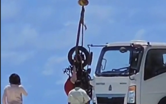 Laamu Racing mubaaraathugai hingi accident eh gai Addu zuvaanakah serious aniyaathakeh ve, faruvaa dhenee!