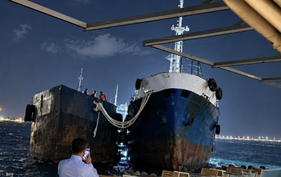 Sinamale Bridge gai jehunu 2 boat: thimaavettah libunu gellun kuda
