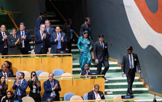 Israel ge boduvazeeru vaahaka dhakkan feshumun Dhivehi vafdhu UN ge majilis dhookoh nikumehjje 