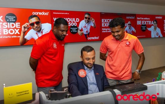 Customerunge suvaaluthakah javaabu dhehvumah Ooredoo ge CEO, Shaady frontline masakkathugai!