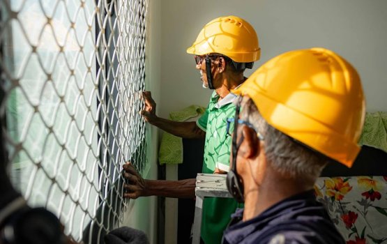 HDC installs railings in 220 apartments