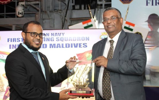 India hand over critical spares to coast guard